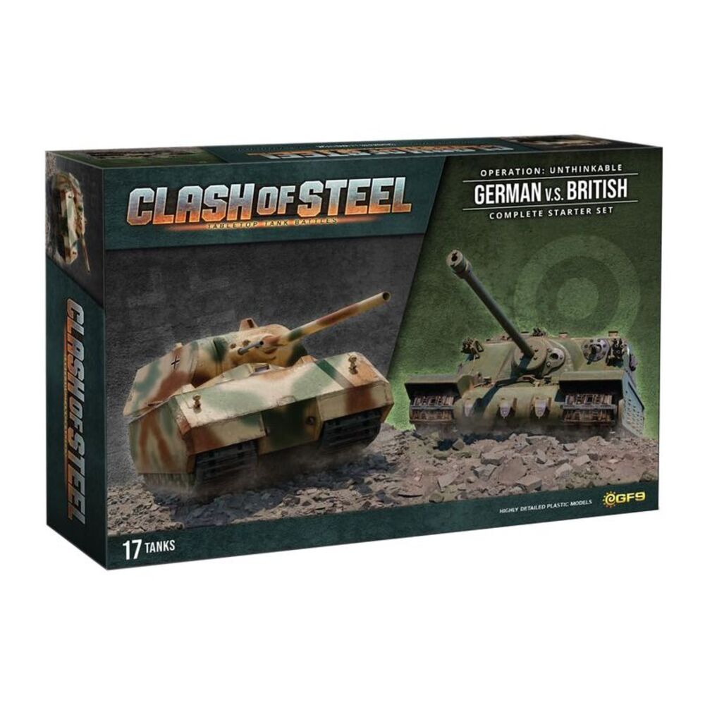 Clash of Steel Operation: Unthinkable German vs. British Complete Starter Set